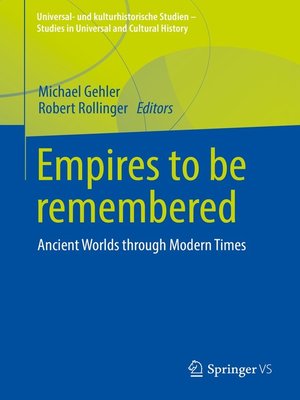 cover image of Empires to be remembered